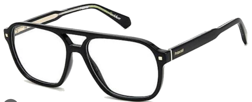 Оправа Polaroid Aviator, Чёрный